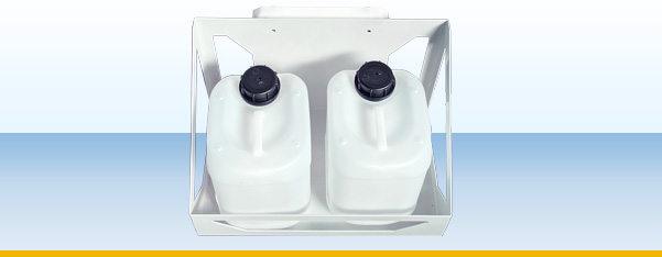 Abfallflaschenhalter für HPLC-Tisch