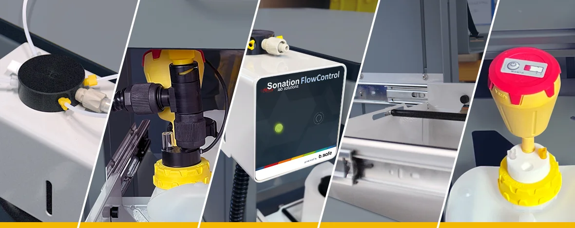 Collage of FlowControl image sections